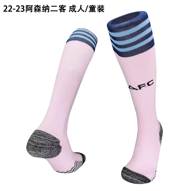 AAA Quality Arsenal 22/23 Third Pink Soccer Socks